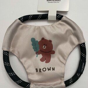 Zippy Paws Line Friends Rope Gliderz – BROWN NWT